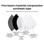 Universal Fit Winter Cycling Anti-Fog Activated Carbon Mask Dustproof Windproof Warm Bicycle Mountain Bike Air Valve Dust