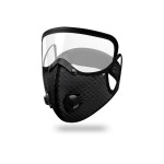 Universal Fit Winter Cycling Anti-Fog Activated Carbon Mask Dustproof Windproof Warm Bicycle Mountain Bike Air Valve Dust