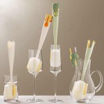 Rust-resistant Multifunctional Cleaning Brush Tiny Bottle Cup Lid Detail Straw Cleaner Tools Household Kitchen