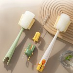 Rust-resistant Multifunctional Cleaning Brush Tiny Bottle Cup Lid Detail Straw Cleaner Tools Household Kitchen