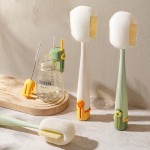 Rust-resistant Multifunctional Cleaning Brush Tiny Bottle Cup Lid Detail Straw Cleaner Tools Household Kitchen