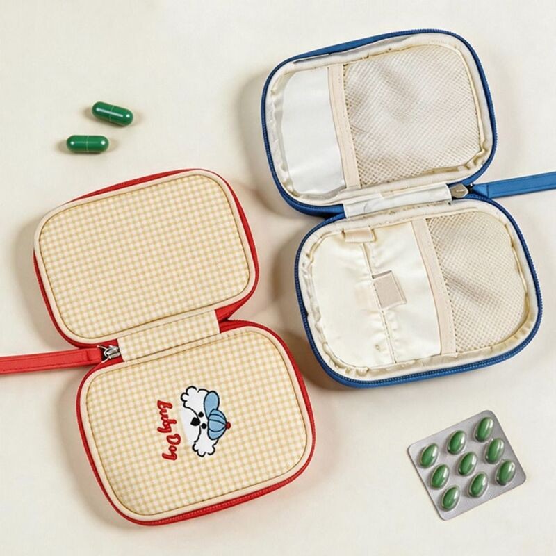 Waterproof Mini Medicine Storage Bag Lightweight Cartoon First Aid Kit Durable Emergency Survival Camping Outdoor Travel