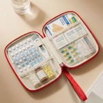 Waterproof Mini Medicine Storage Bag Lightweight Cartoon First Aid Kit Durable Emergency Survival Camping Outdoor Travel