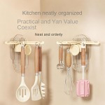 Compact Five-Claw Adhesive Hook Pieces Kitchen Utensils Hanger Wall Hanging Holder Storage Rack Pot Towel Spatula Peeler Cabinet