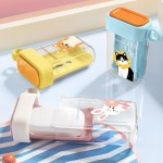 Easy To Clean Double Layer Portable Soap Case Dry Wet Separation Waterproof Travel Box Detachable Lid Leakproof Container