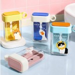 Easy To Clean Double Layer Portable Soap Case Dry Wet Separation Waterproof Travel Box Detachable Lid Leakproof Container