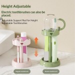 Natural Drainage Design Holder Travel Toiletry Set Mouthwash Cup Toothbrush Station Organizer Toothpaste Storage Bathroom