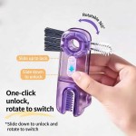 Durable Multifunctional Cleaning Brush Tiny Bottle Cup Lid Detail Straw Cleaner Tools Household Kitchen