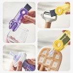 Durable Multifunctional Cleaning Brush Tiny Bottle Cup Lid Detail Straw Cleaner Tools Household Kitchen