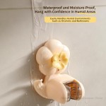 Easy To Clean Shower Head Holder No Drilling Suction Cup Double Layer Flower Shape Adjustable Angle Bracket Hook Universal Wall Mount