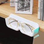 No Tools Required Sunglasses Storage Box Glasses Display Cabinet Wall Mounted Perforated Rack Home Tidying