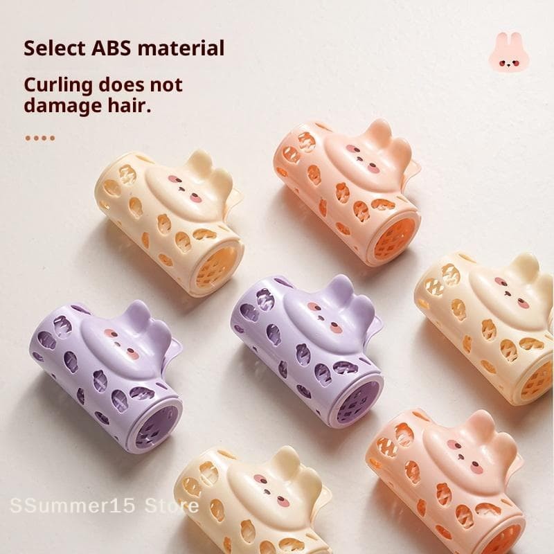 Waterproof Air Bangs Rollers Curlers Women Girls Fluffy Hair Clip Curl Wave Former Perm Rods Root Roller Styling Tools