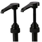 360 Degree Rotation 1PCS Fruit Syrup Pressure Head Coffee 750ML Dispenser Pump Black Liquid 10Ml Juice Bottle