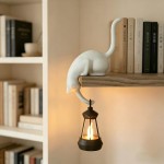 Rechargeable 3D Printed Cat Inverted Hanging Ornament Hook Cat-Shaped Storage Home Decor Key Indoor Idea Pet Lover