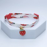 Bite-resistant Kawaii Cat Collar Bell Cute Necklace Small Dog Pet Flower Adjustable Kitten Neck Accessories