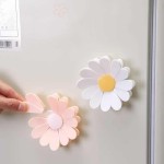 Multi-functional Magnetic Daisy Detachable Sealing Clip Kitchen Refrigerator Sticker Office File Classification Snack Bag