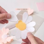 Multi-functional Magnetic Daisy Detachable Sealing Clip Kitchen Refrigerator Sticker Office File Classification Snack Bag