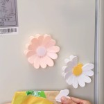Multi-functional Magnetic Daisy Detachable Sealing Clip Kitchen Refrigerator Sticker Office File Classification Snack Bag
