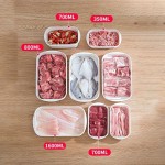 Lightweight Refrigerator Large Capacity White Crisper Box Kitchen Storage Food Container Store Keep Fresh Seal