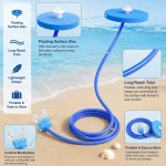 Versatile Full Dry Diving Breathing Tube 1m 2m 4m Long Swimming Respirator Adult Men Women Snorkel Training Scuba Equipment