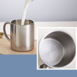 Premium Quality Stainless Steel Coffee Mug Portable Cup Double Wall Travel Tumbler Drinkware 200ml 220ml 300ml 400ml
