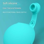 Premium Quality Dog Water Bottle Removable Silicone Bowl 285ml Stainless Steel Construction Leak-Proof Outdoor Activities Like Walking