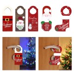 Adjustable Christmas Door Handle Pendants Cute Decoration Hanger Decorations Outdoor Hotel Year Office