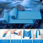 Weather Resistant Outdoor Microfiber Quick Drying Sports Cooling Ice Towel Cold Fitness Cool Camping