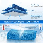 Weather Resistant Outdoor Microfiber Quick Drying Sports Cooling Ice Towel Cold Fitness Cool Camping