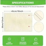 Vibrant Christmas Placemat Festival Decoration Set Santa Claus Linen Tableware Pads Tablecloth Celebrations