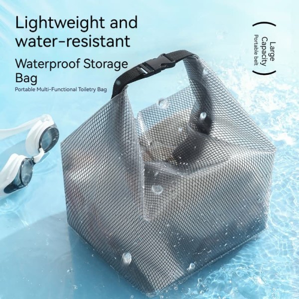 Compact Large Capacity Waterproof Storage Bag Buggy Travel Makeup Portable Outdoor Fitness Clothing Swimming Wash