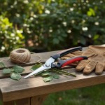 Uv Protection Professional Stainless Steel Gardening Pruning Shears Ergonomic Non-Slip Handle Bonsai Fruit Trees Flower Trimming