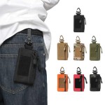 Waterproof Outdoor Sports Men Tactical EDC Wallet Portable Coin Pouch Key Bag Waist Durable Card Zipper Accessory