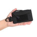 Waterproof Outdoor Sports Men Tactical EDC Wallet Portable Coin Pouch Key Bag Waist Durable Card Zipper Accessory