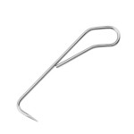 Bpa-free Heavy-Duty Stainless Steel Round Soil Loosener Toolwith Tip Loosening Hook Bonsai Weeding Repotting Planting