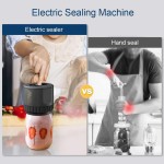 Energy Efficient Automatic Electric Mason Jar Vacuum Sealer One-button Operation Leak-proof Sealing Portable Food Preservation Equipment Suit