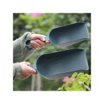 Heat Resistant Horticultural Flower Planting Tool Small Shovel Digging Spoon Thick Durable Square Mouth Plastic