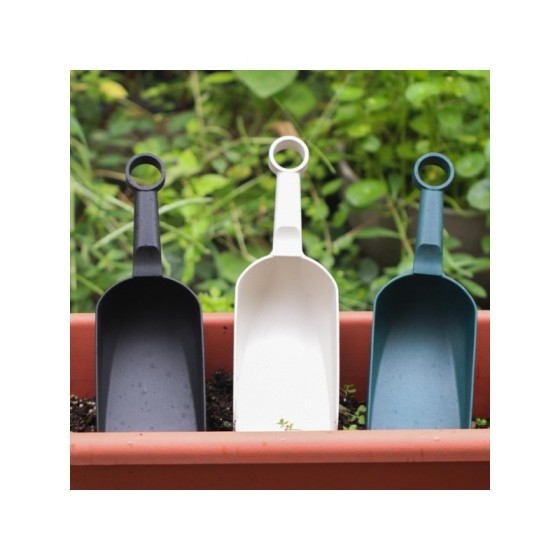 Heat Resistant Horticultural Flower Planting Tool Small Shovel Digging Spoon Thick Durable Square Mouth Plastic