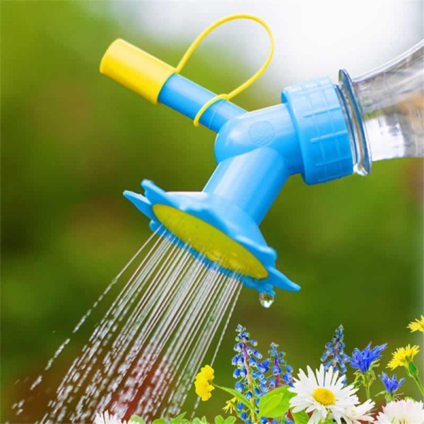 Stackable Garden Watering Sprinkler Nozzle Flower Waterers Bottle Cans Easy Tool Portable Waterer Tools
