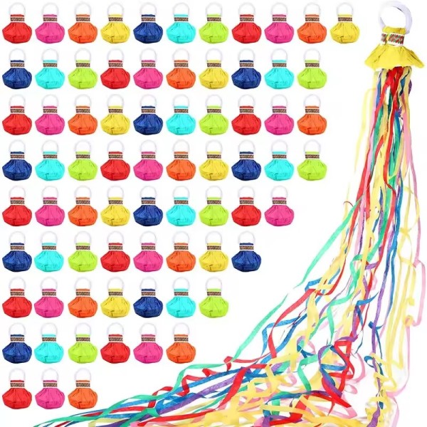 Comfortable Colorful Hand Throw Confetti Poppers Streamers No Mess Paper Crackers Wedding Birthday Party Supplies