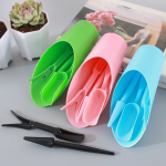 Breathable 4pcs set Plastic Durable Bucket shovel Potted Cultivation cylinder MeatPlant soil Garden Tools Mini Planting Tool