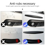 Heat Resistant PVC Car Front Rear Bumpers Anti Collision Strips Carbon Fiber Body Doors Trunk Scratch Stickers