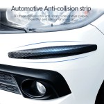 Heat Resistant PVC Car Front Rear Bumpers Anti Collision Strips Carbon Fiber Body Doors Trunk Scratch Stickers