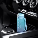 Foldable 700ML Running Water Bottle Soft Time Marker Cup Portable Outdoor Sport YDSH01