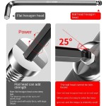 Anti-slip High-strength Hex Wrench Set Kimihide Spanner Hex-hex Screwdriver Tool