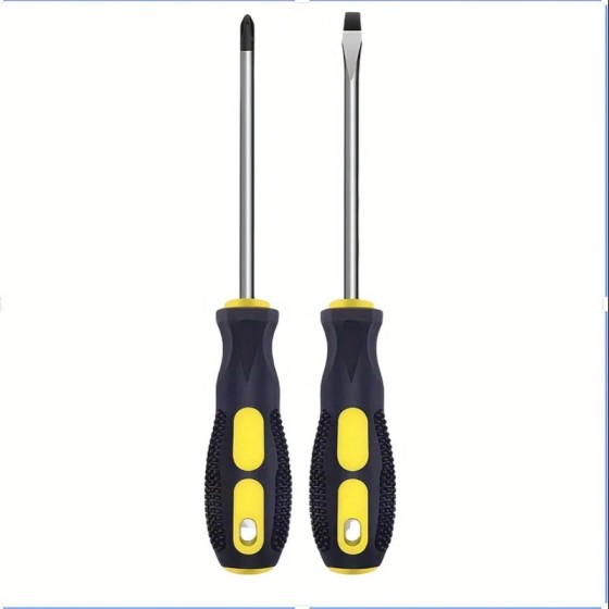 Soothing Magnetic Screwdriver Massage Handle Anti-static Cross Shaped Flat Head Suitable Home Industrial Maintenance