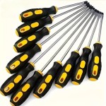 Soothing Magnetic Screwdriver Massage Handle Anti-static Cross Shaped Flat Head Suitable Home Industrial Maintenance