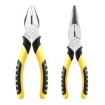 Versatile 6Inches Wire Pliers Sharp Large Opening Stripping Industrial Grade Labor-saving Household Electrician