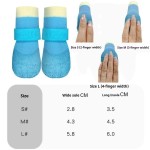 Durable Waterproof Dog Shoes Small Dogs Anti-Slip Pet Boots Rain Booties Paw Protector Teddy Poodle Chihuahua Socks