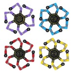 Entertaining Fidget Spinner Toys Transformable Chain Robot Finger Toy Kids Adults Stress Relief Sensory Fingertip Gyros